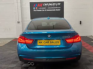 Used 2018 BMW 4 Series Gran Coupe M Sport Blue - Interior and Exterior details 5
