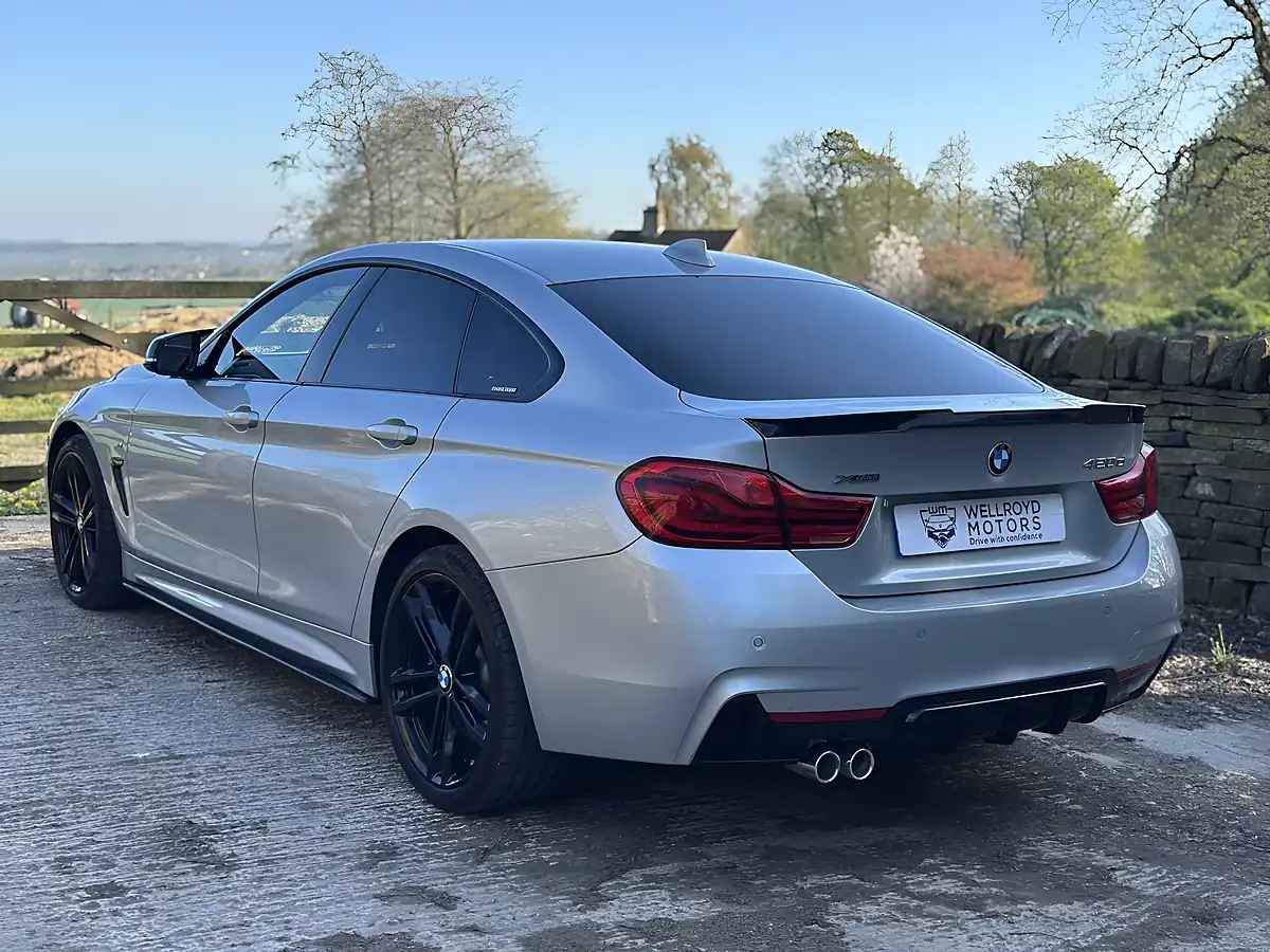 Used 2018 BMW 4 Series Gran Coupe M Sport Gran Coupe Silver - Interior and Exterior details 16