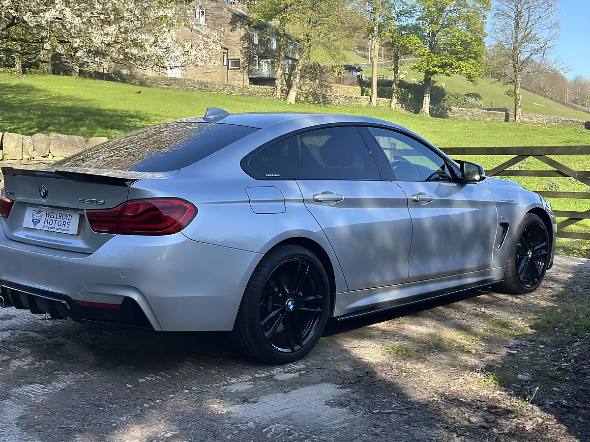 Used 2018 BMW 4 Series Gran Coupe M Sport Gran Coupe Silver - Interior and Exterior details 17