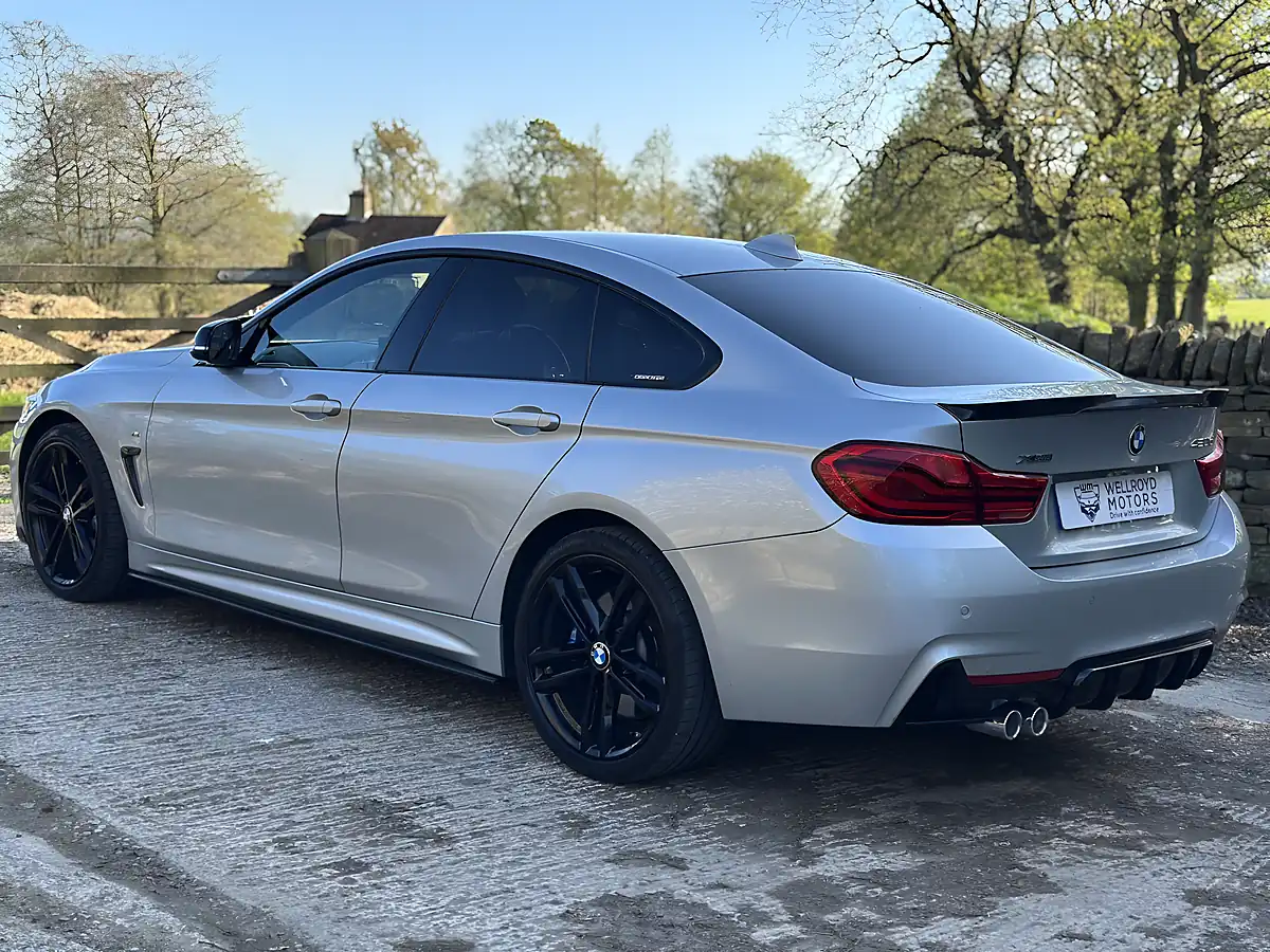 Used 2018 BMW 4 Series Gran Coupe M Sport Gran Coupe Silver - Interior and Exterior details 18