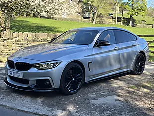 Used 2018 BMW 4 Series Gran Coupe M Sport Gran Coupe Silver - Interior and Exterior details 3