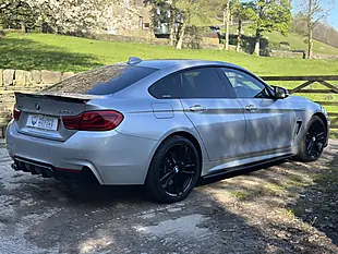 Used 2018 BMW 4 Series Gran Coupe M Sport Gran Coupe Silver - Interior and Exterior details 4