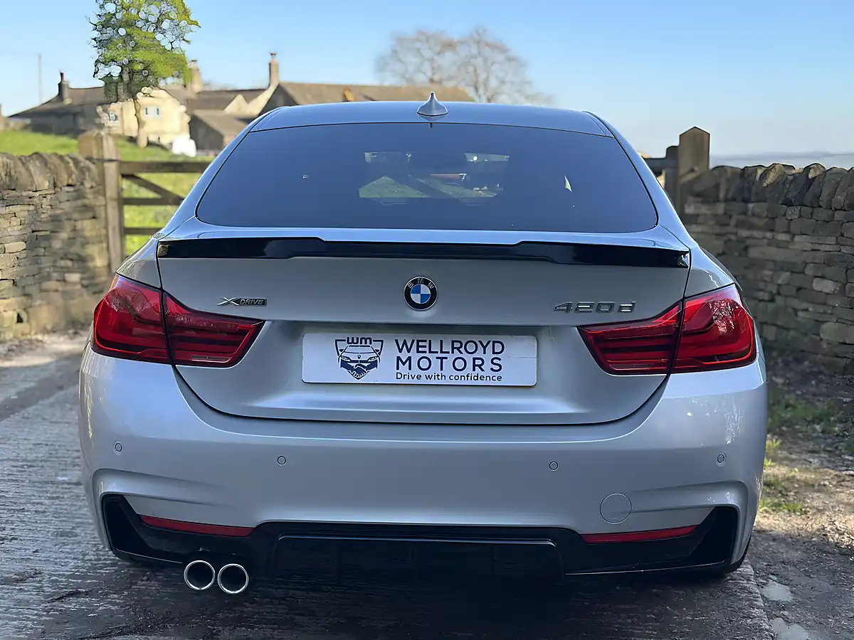 Used 2018 BMW 4 Series Gran Coupe M Sport Gran Coupe Silver - Interior and Exterior details 5