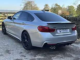 Used 2018 BMW 4 Series Gran Coupe M Sport Gran Coupe Silver - Interior and Exterior details 6