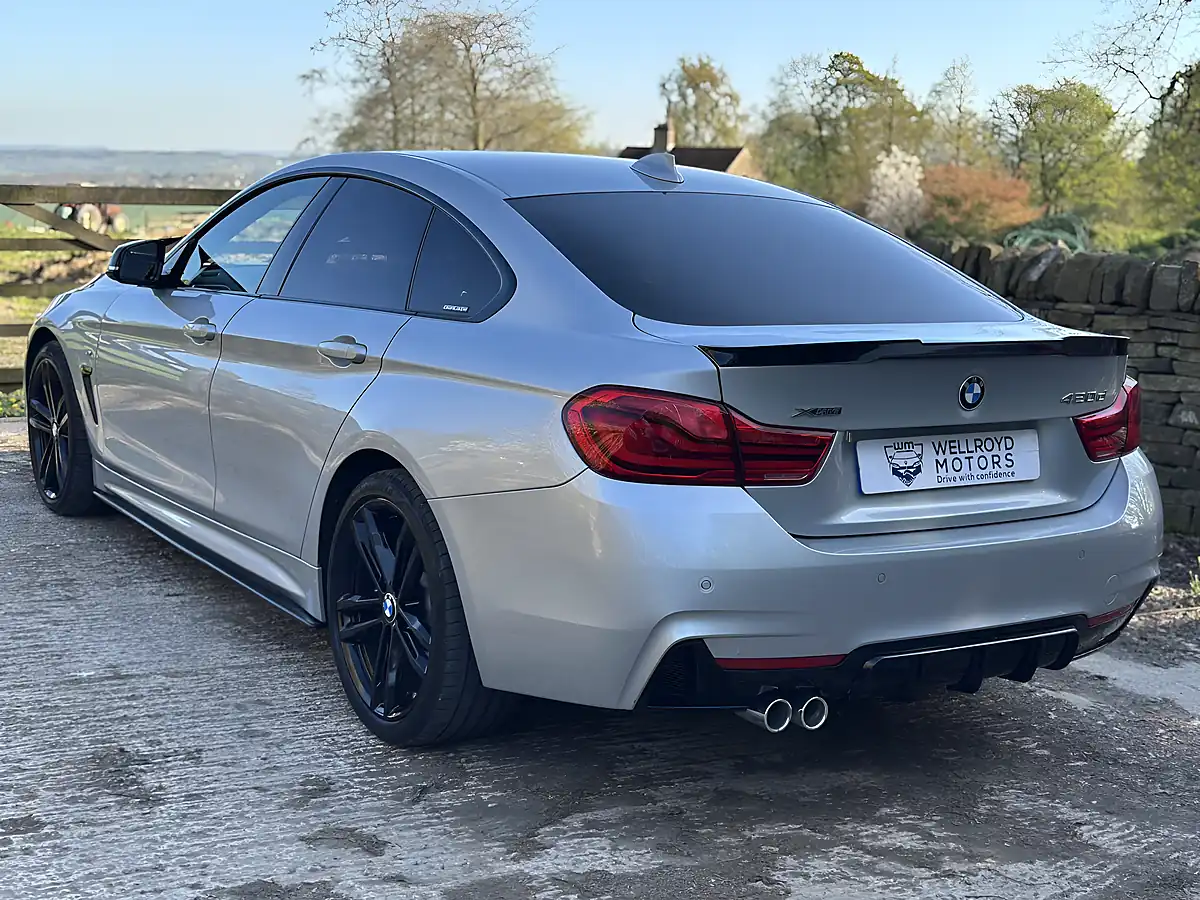 Used 2018 BMW 4 Series Gran Coupe M Sport Gran Coupe Silver - Interior and Exterior details 6
