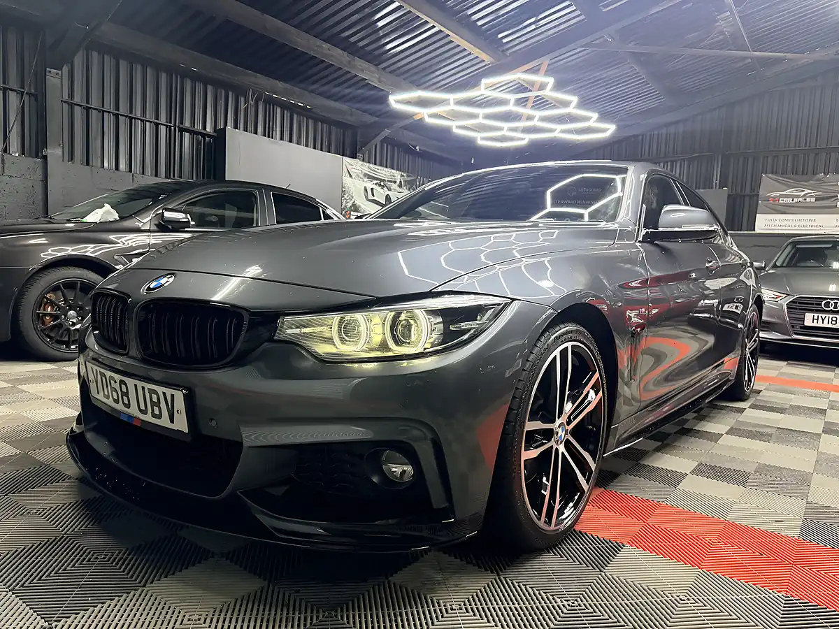 Used 2018 BMW 4 Series Gran Coupe M Sport Grey - Interior and Exterior details 5