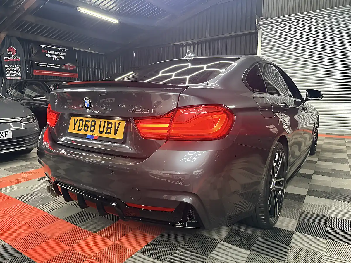Used 2018 BMW 4 Series Gran Coupe M Sport Grey - Interior and Exterior details 9