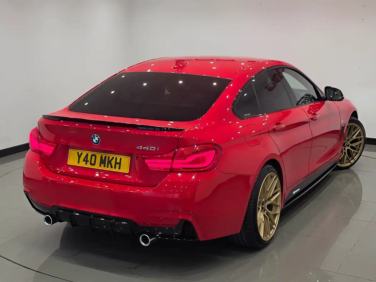 Used 2018 BMW 4 Series Gran Coupe M Sport Red - Interior and Exterior details 13