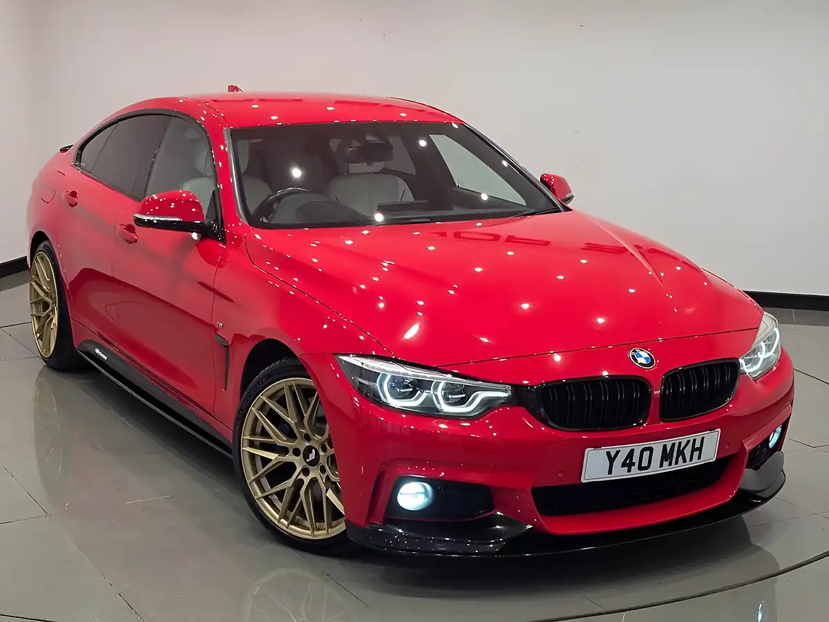 Used 2018 BMW 4 Series Gran Coupe M Sport Red - Interior and Exterior details 14