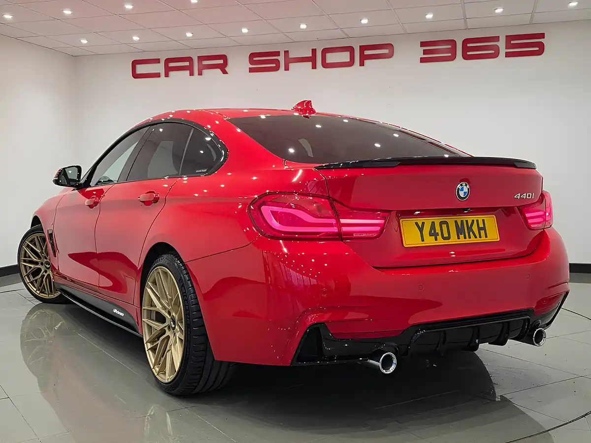 Used 2018 BMW 4 Series Gran Coupe M Sport Red - Interior and Exterior details 15