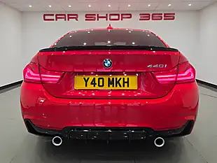Used 2018 BMW 4 Series Gran Coupe M Sport Red - Interior and Exterior details 5