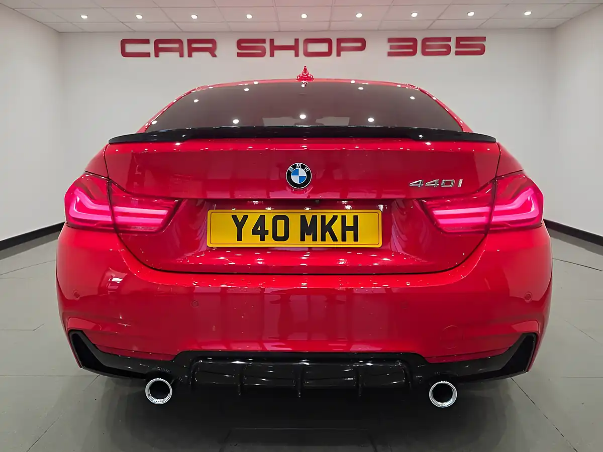 Used 2018 BMW 4 Series Gran Coupe M Sport Red - Interior and Exterior details 5