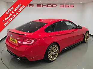 Used 2018 BMW 4 Series Gran Coupe M Sport Red - Interior and Exterior details 6