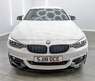 Used 2018 BMW 4 Series Gran Coupe M Sport White - Interior and Exterior details 4