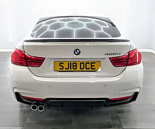 Used 2018 BMW 4 Series Gran Coupe M Sport White - Interior and Exterior details 7