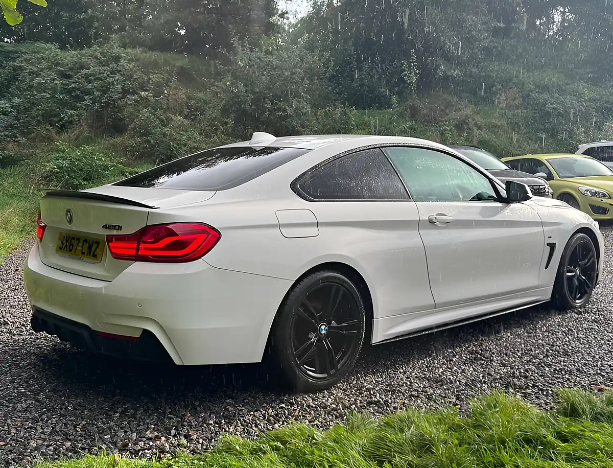 Used 2018 BMW 4 Series M Sport Alpine White - Interior and Exterior details 3