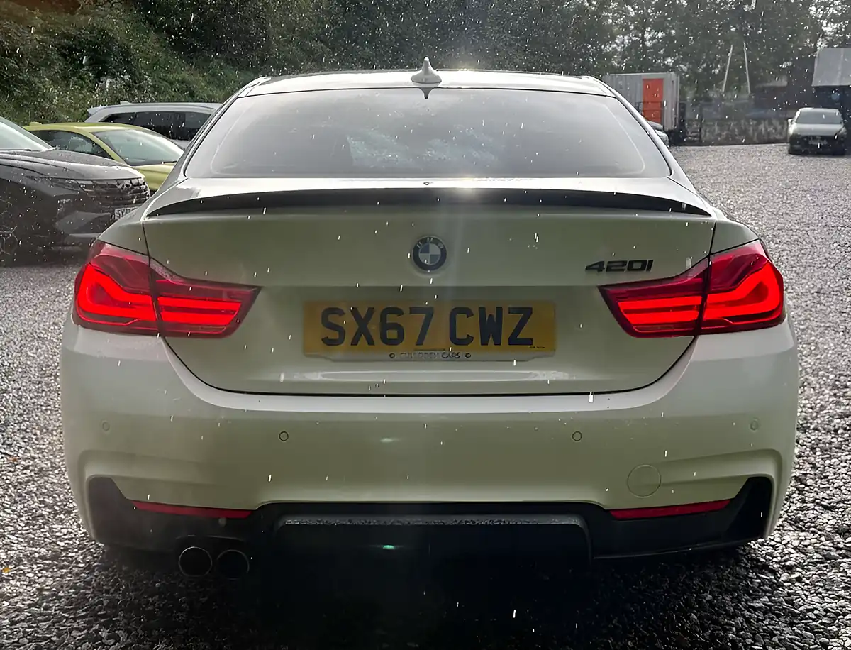 Used 2018 BMW 4 Series M Sport Alpine White - Interior and Exterior details 4