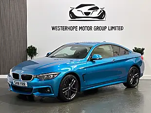 Used 2018 BMW 4 Series M Sport Blue - Interior and Exterior details 13