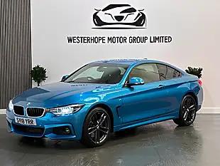 Used 2018 BMW 4 Series M Sport Blue - Interior and Exterior details 15