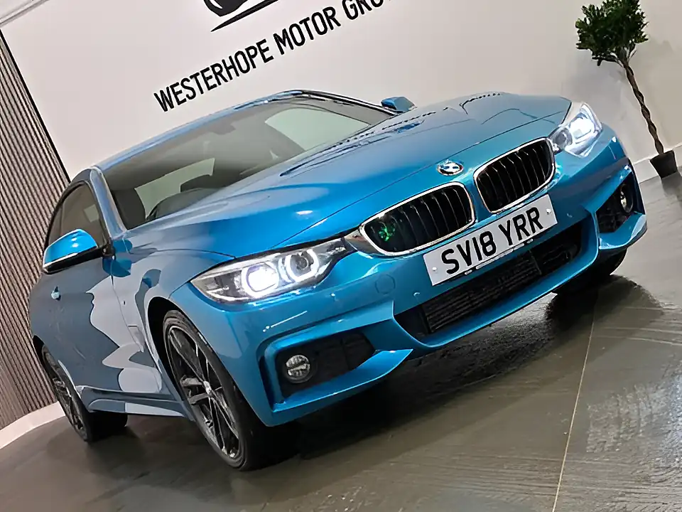 Used 2018 BMW 4 Series M Sport Blue - Interior and Exterior details 17