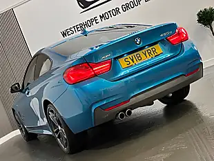 Used 2018 BMW 4 Series M Sport Blue - Interior and Exterior details 18