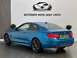 Used 2018 BMW 4 Series M Sport Blue - Interior and Exterior details 19