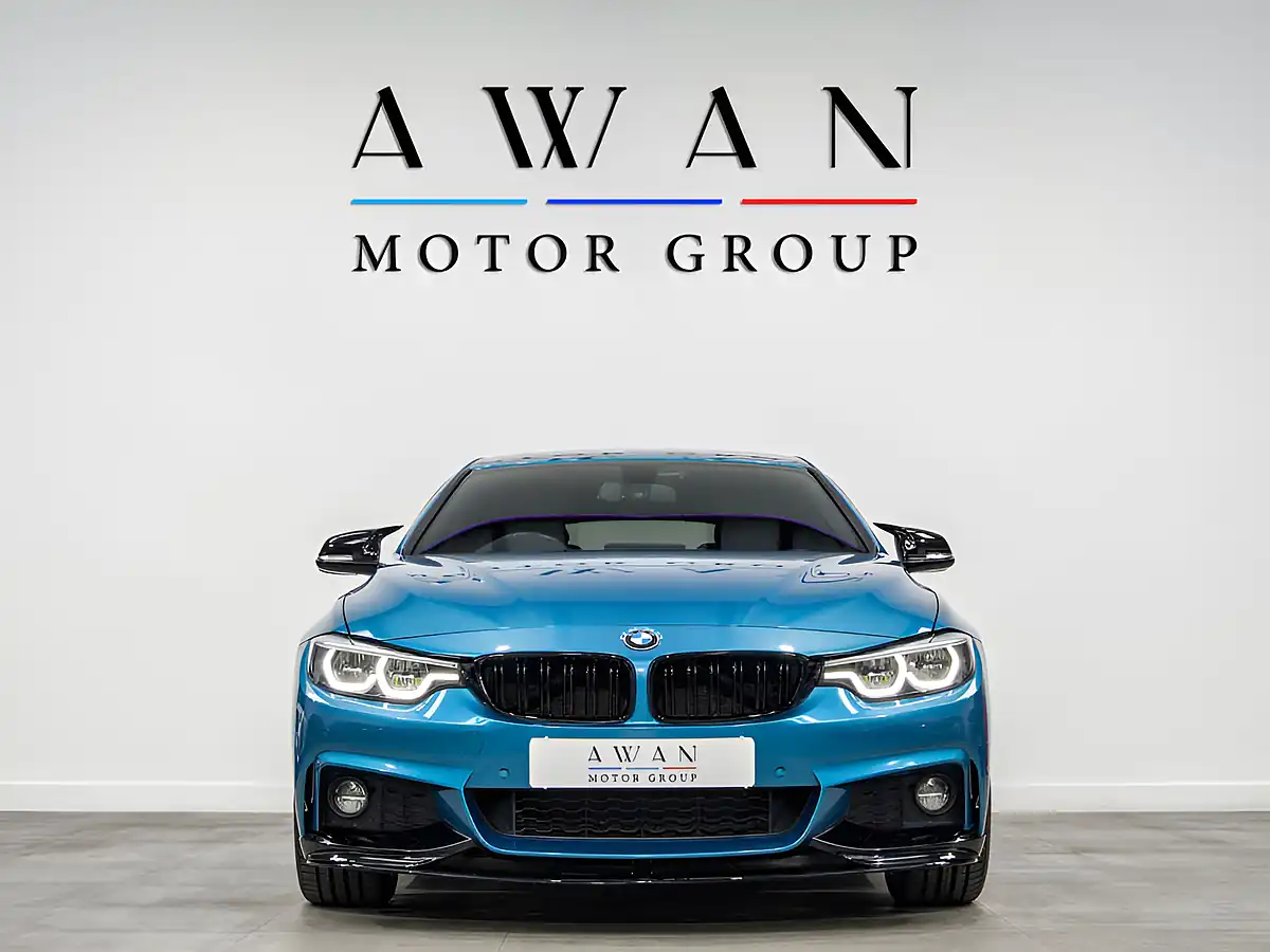 Used 2018 BMW 4 Series M Sport Blue - Interior and Exterior details 2