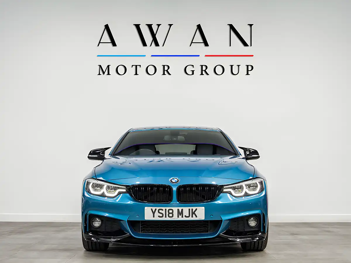 Used 2018 BMW 4 Series M Sport Blue - Interior and Exterior details 20