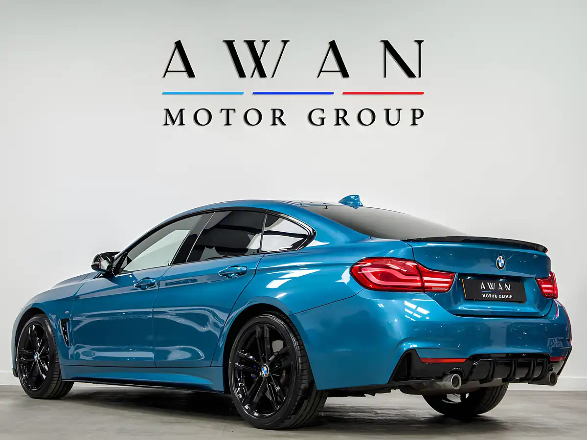 Used 2018 BMW 4 Series M Sport Blue - Interior and Exterior details 3