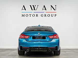 Used 2018 BMW 4 Series M Sport Blue - Interior and Exterior details 5