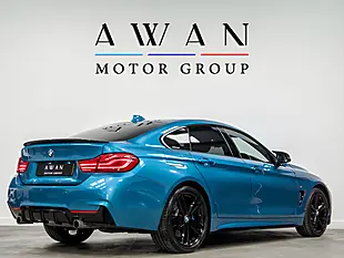 Used 2018 BMW 4 Series M Sport Blue - Interior and Exterior details 6