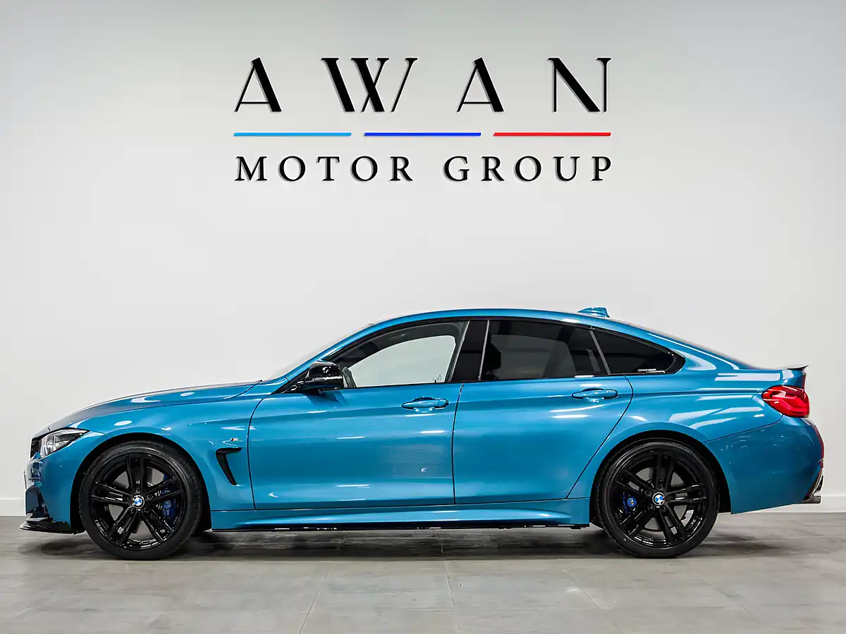 Used 2018 BMW 4 Series M Sport Blue - Interior and Exterior details 7