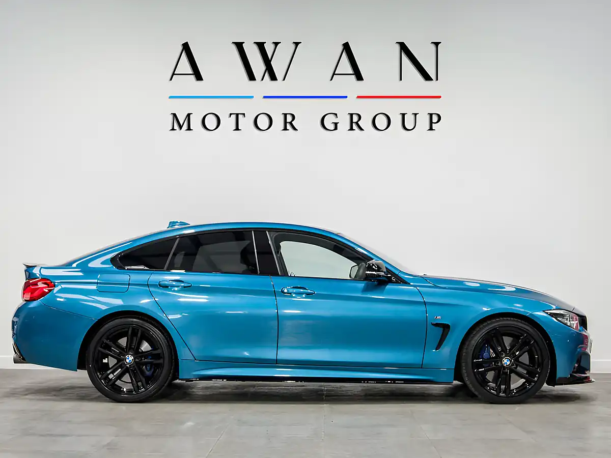 Used 2018 BMW 4 Series M Sport Blue - Interior and Exterior details 8
