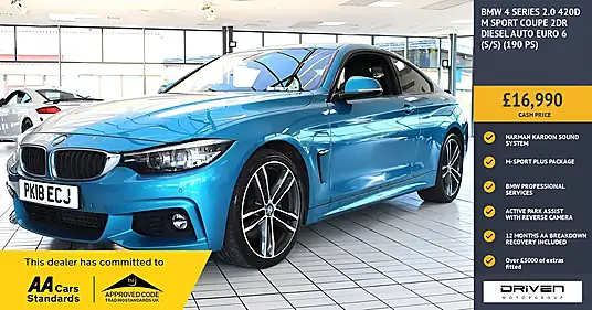 2018 BMW 4 Series 420d M Sport