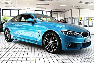 Used 2018 BMW 4 Series M Sport Estoril Blue - Interior and Exterior details 10
