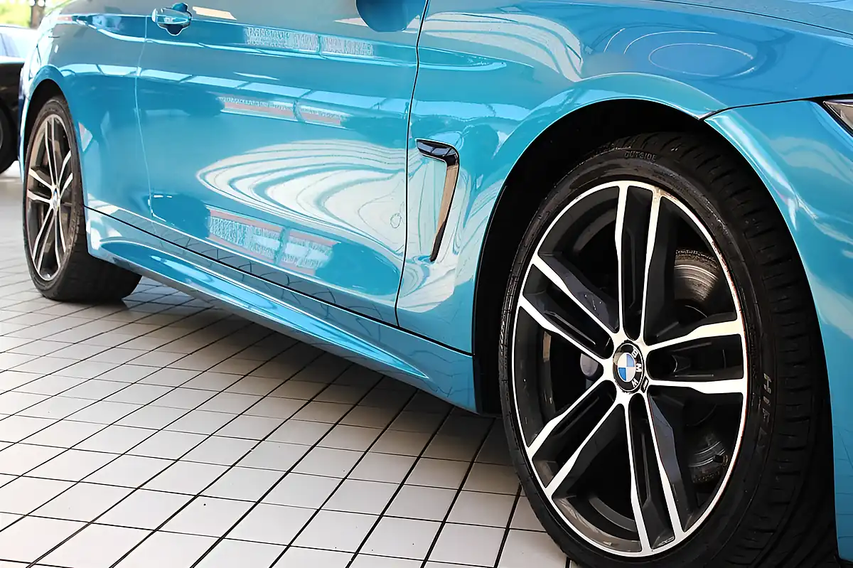 Used 2018 BMW 4 Series M Sport Estoril Blue - Interior and Exterior details 11