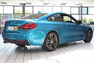 Used 2018 BMW 4 Series M Sport Estoril Blue - Interior and Exterior details 13