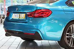 Used 2018 BMW 4 Series M Sport Estoril Blue - Interior and Exterior details 14