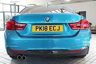 Used 2018 BMW 4 Series M Sport Estoril Blue - Interior and Exterior details 17