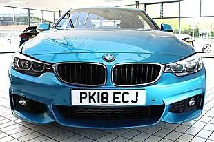 Used 2018 BMW 4 Series M Sport Estoril Blue - Interior and Exterior details 8