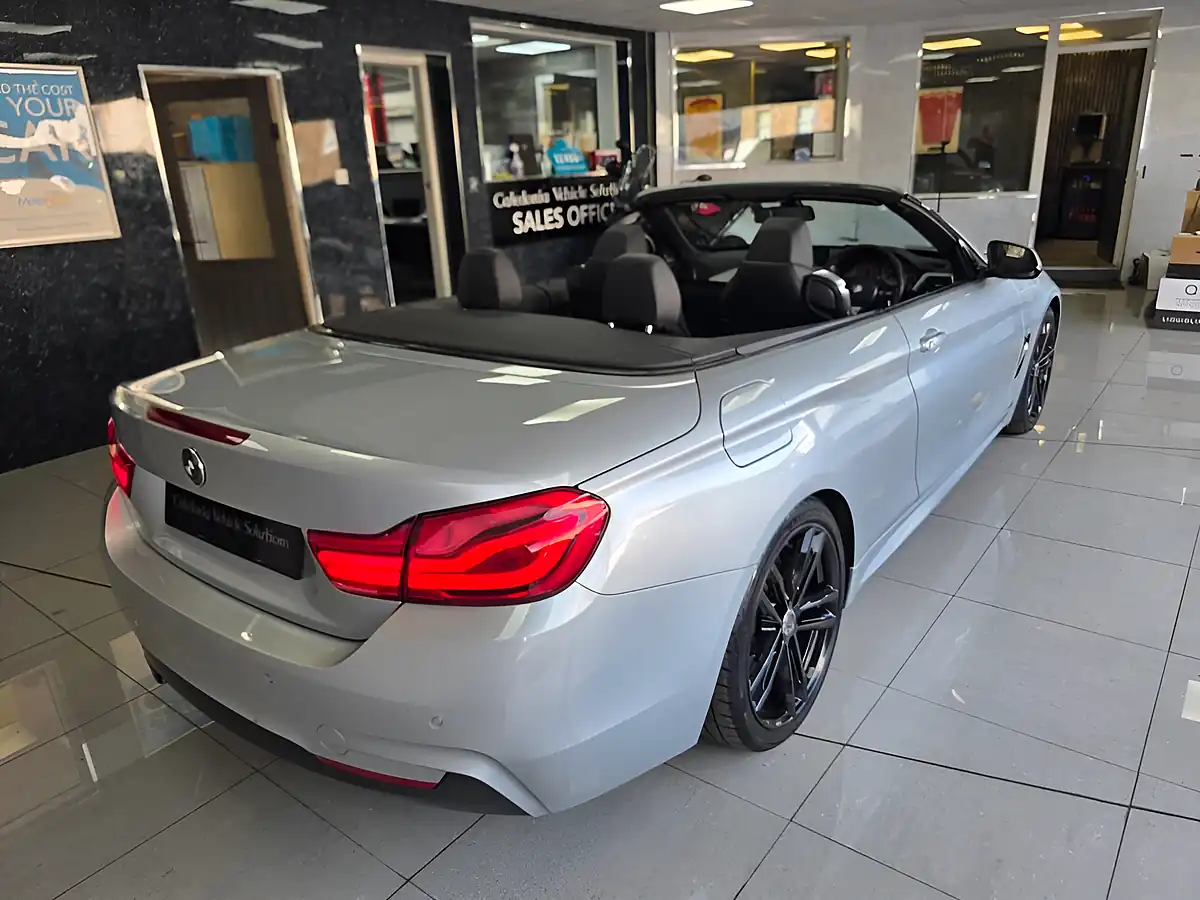 Used 2018 BMW 4 Series M Sport Glacier Silver - Interior and Exterior details 12