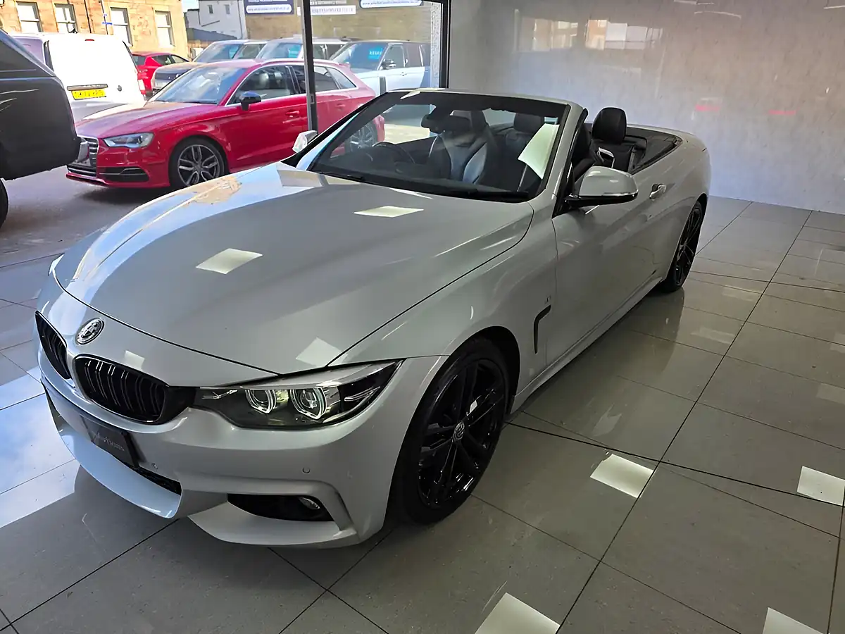 Used 2018 BMW 4 Series M Sport Glacier Silver - Interior and Exterior details 14