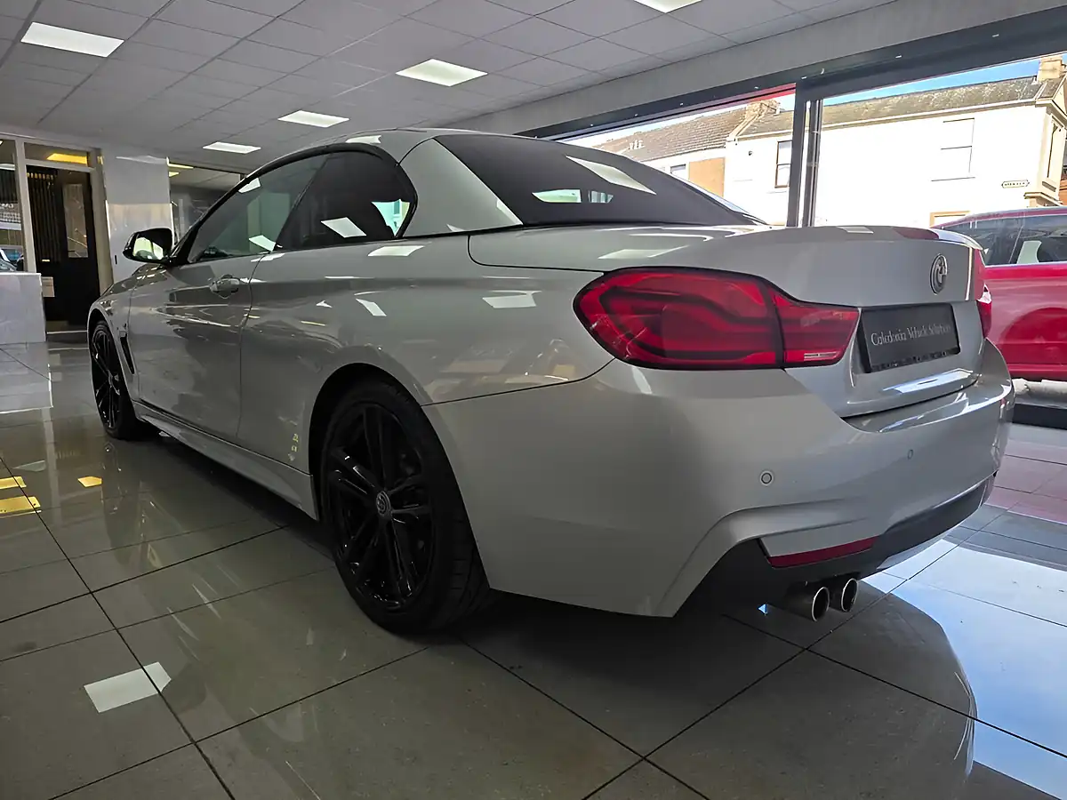 Used 2018 BMW 4 Series M Sport Glacier Silver - Interior and Exterior details 17