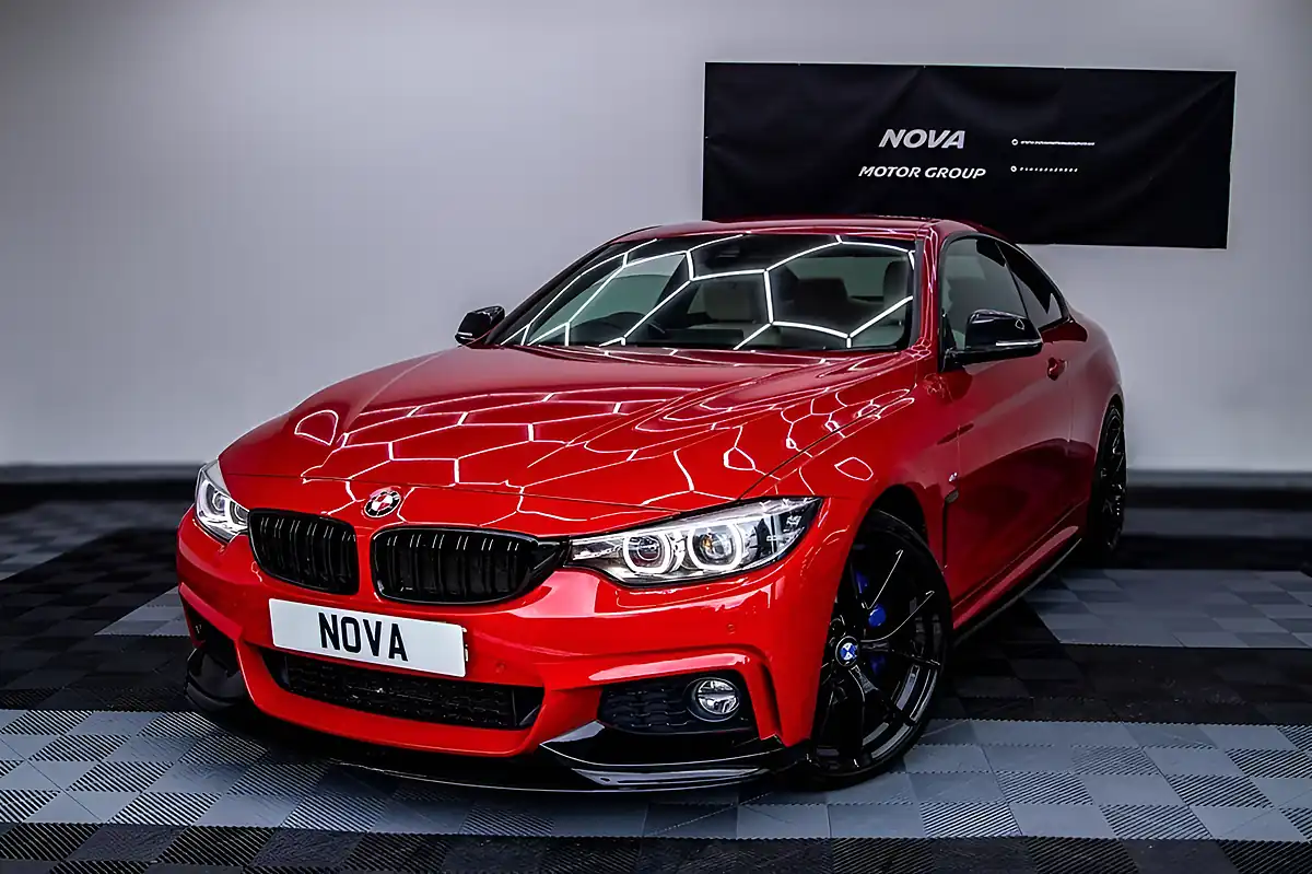 Used 2018 BMW 4 Series M Sport Red - Interior and Exterior details 2