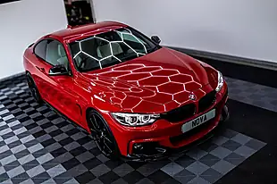 Used 2018 BMW 4 Series M Sport Red - Interior and Exterior details 4