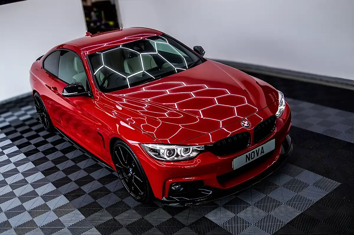 Used 2018 BMW 4 Series M Sport Red - Interior and Exterior details 4