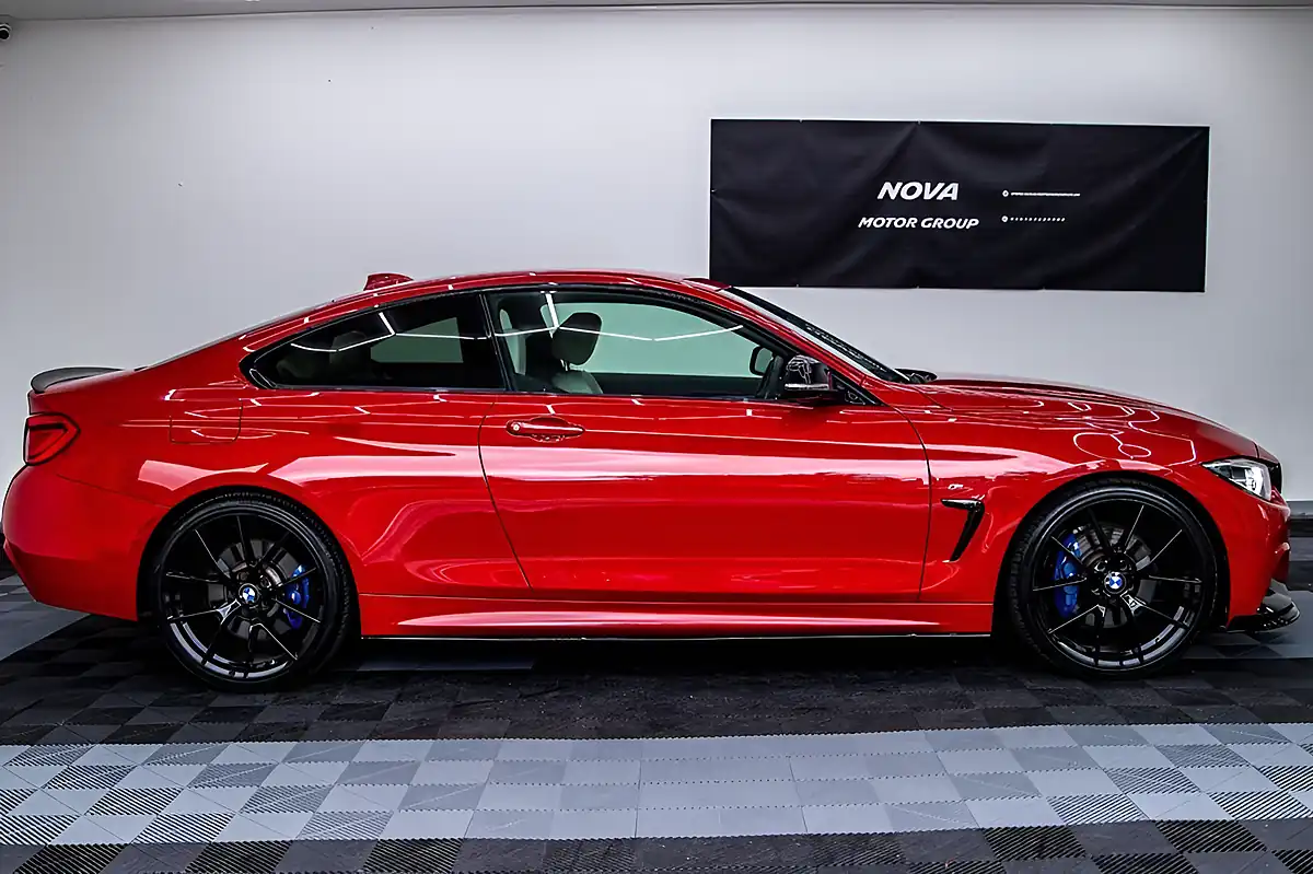 Used 2018 BMW 4 Series M Sport Red - Interior and Exterior details 5