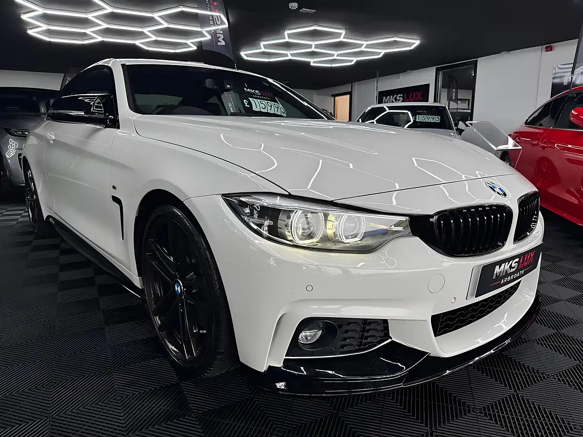 Used 2018 BMW 4 Series M Sport White - Interior and Exterior details 6