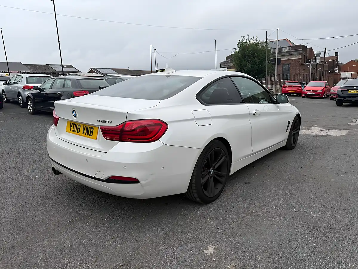 Used 2018 BMW 4 Series Sport White - Interior and Exterior details 2