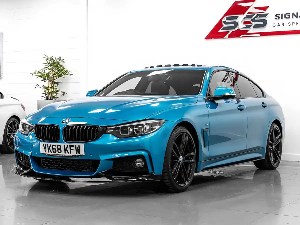 Used 2018 BMW 420i M Sport Snapper Rocks Blue - Interior and Exterior details 2